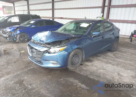 2018 Mazda Mazda3 Sport из США, поврежденный, VIN 3MZBN1U7XJM242023